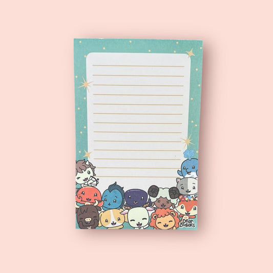 Stars Zodiac Notepad