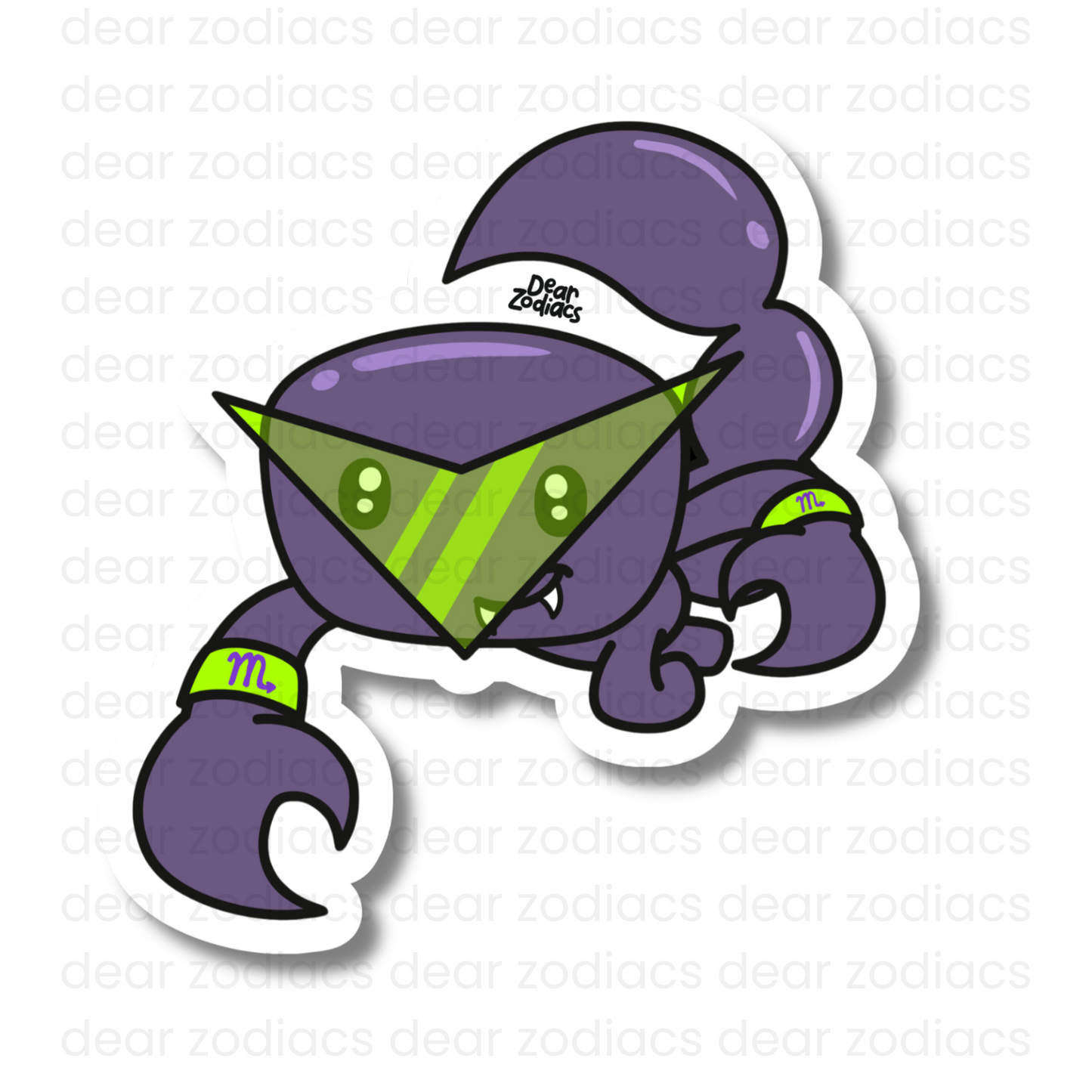 Superheroes Vinyl Sticker - Scorpio